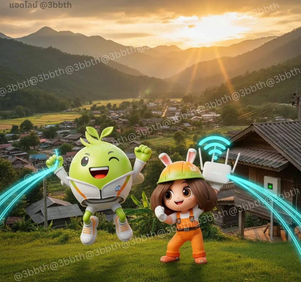 3BB เน็ตบ้านไฟเบอร์ อำเภอไชยปราการ เชียงใหม่