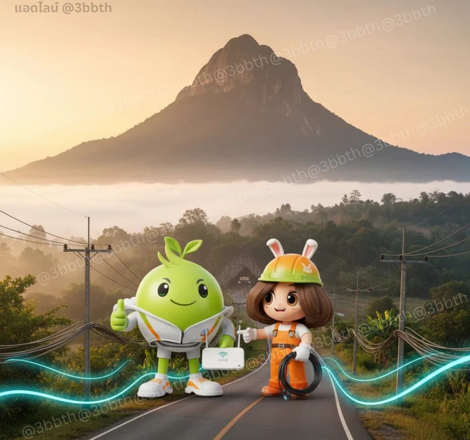 3BB เน็ตบ้านไฟเบอร์ อำเภอเชียงดาว เชียงใหม่