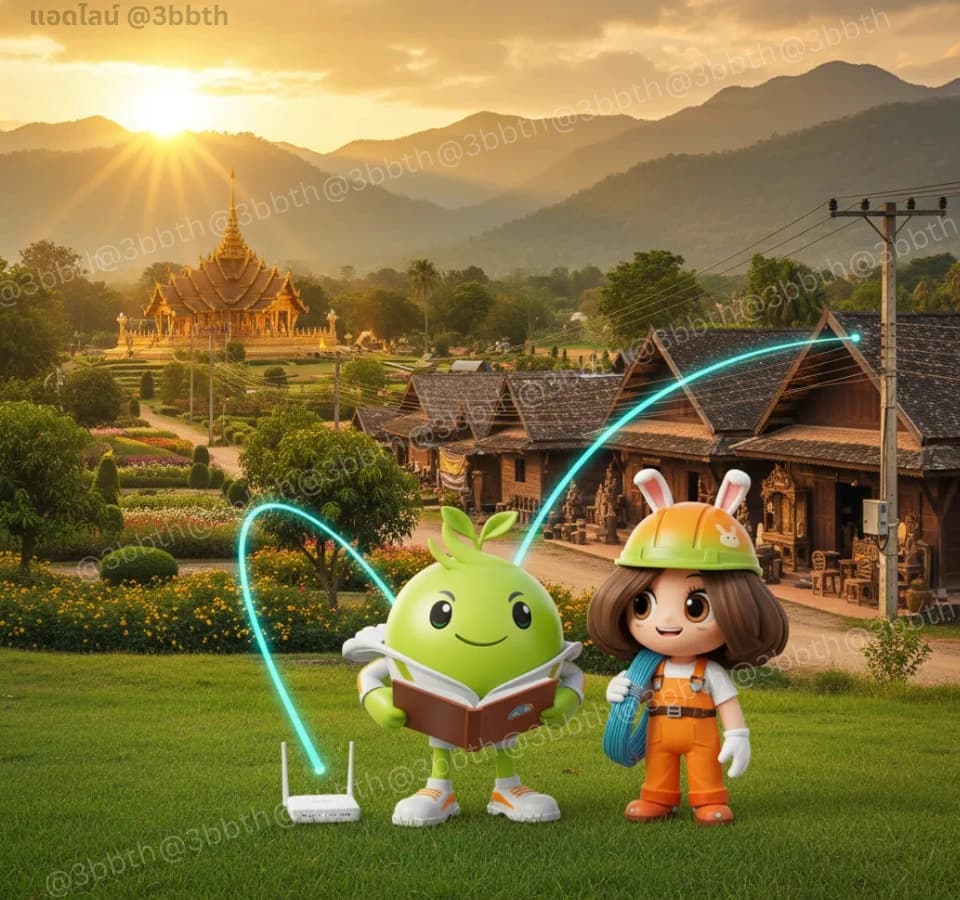 3BB เน็ตบ้านไฟเบอร์ อำเภอหางดง เชียงใหม่