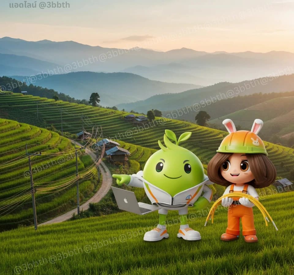 3BB เน็ตบ้านไฟเบอร์ อำเภอแม่แจ่ม เชียงใหม่