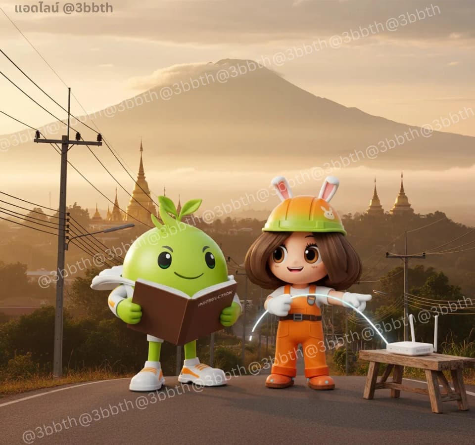 3BB เน็ตบ้านไฟเบอร์ อำเภอแม่ริม เชียงใหม่