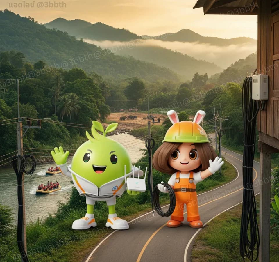 3BB เน็ตบ้านไฟเบอร์ อำเภอแม่แตง เชียงใหม่