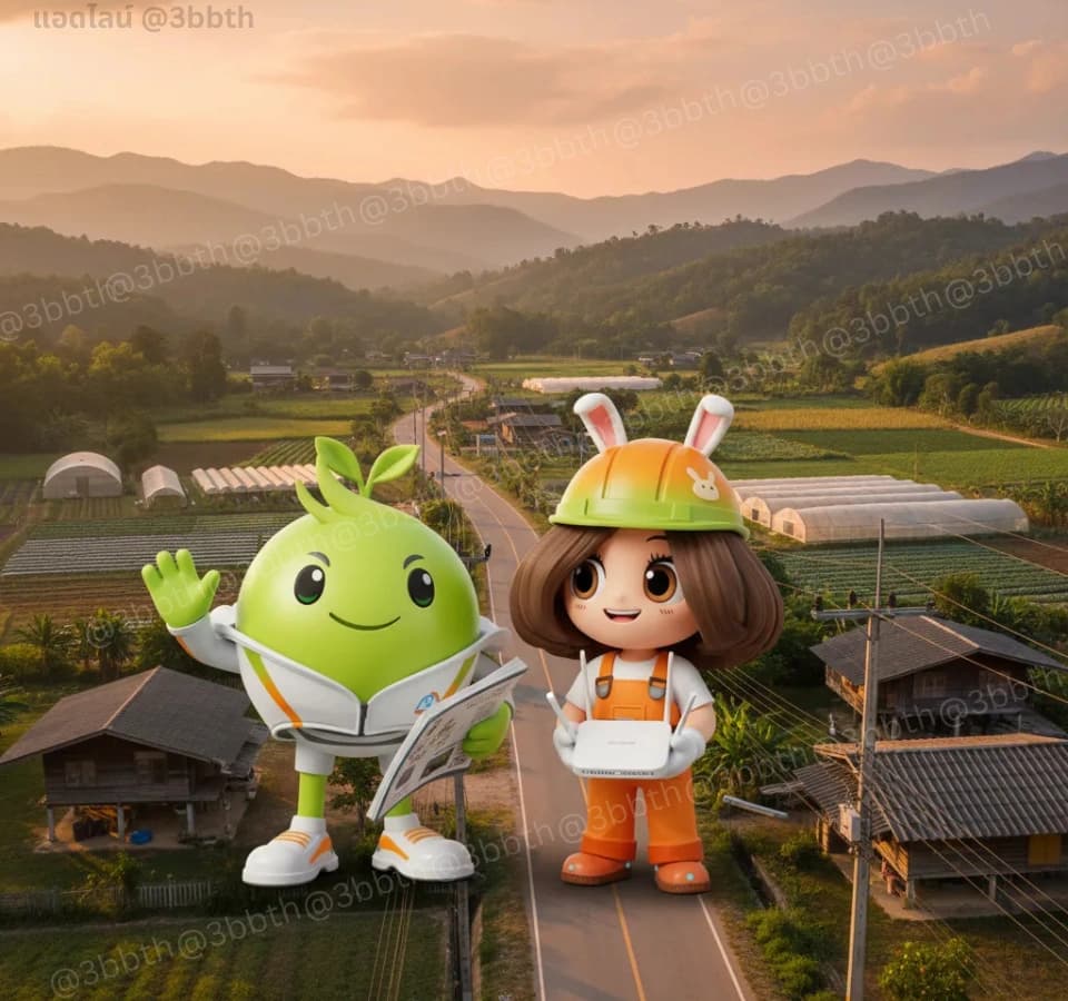 3BB เน็ตบ้านไฟเบอร์ อำเภอสันป่าตอง เชียงใหม่