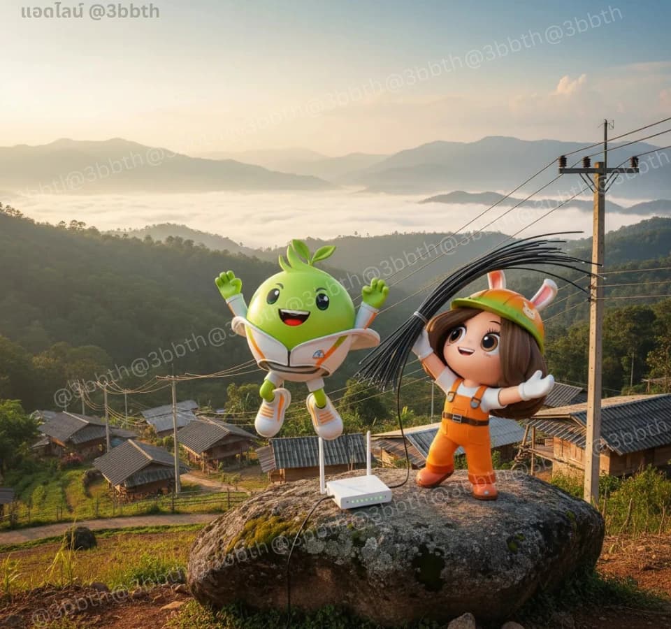 3BB เน็ตบ้านไฟเบอร์ อำเภอเวียงแหง เชียงใหม่